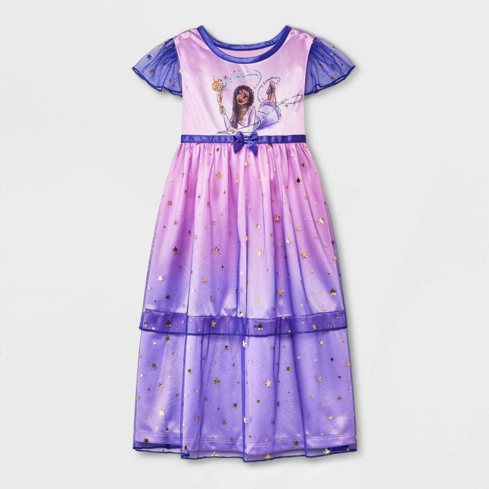 Toddler Girls' Disney Wish Nightgown Purple 2T NWT